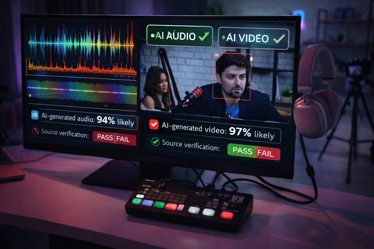 AI Content Moderation (Audio & Video) with Detector24 Models