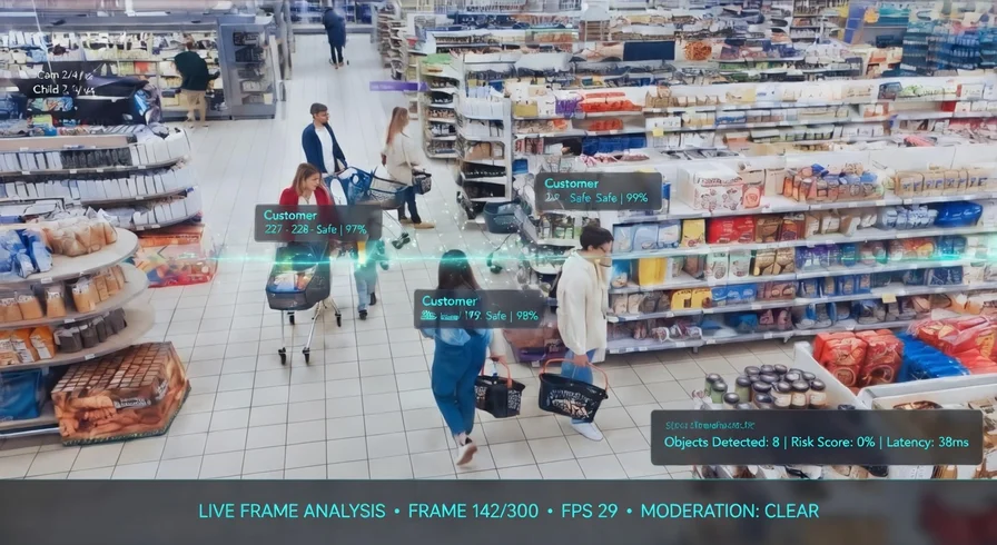 AI Video Moderation Explained: Frame-by-Frame Analysis